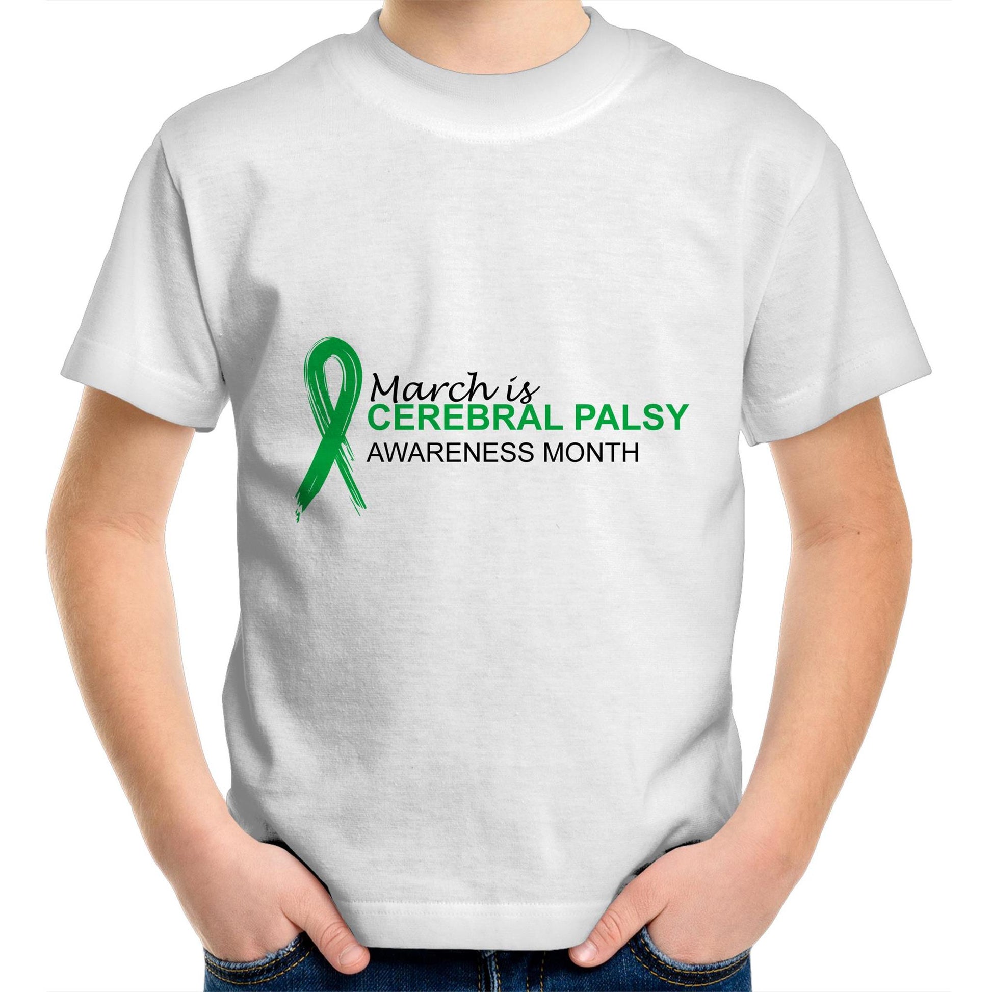 March is Cerebral Palsy Awareness Month - Kids T-Shirt - Lil Learners