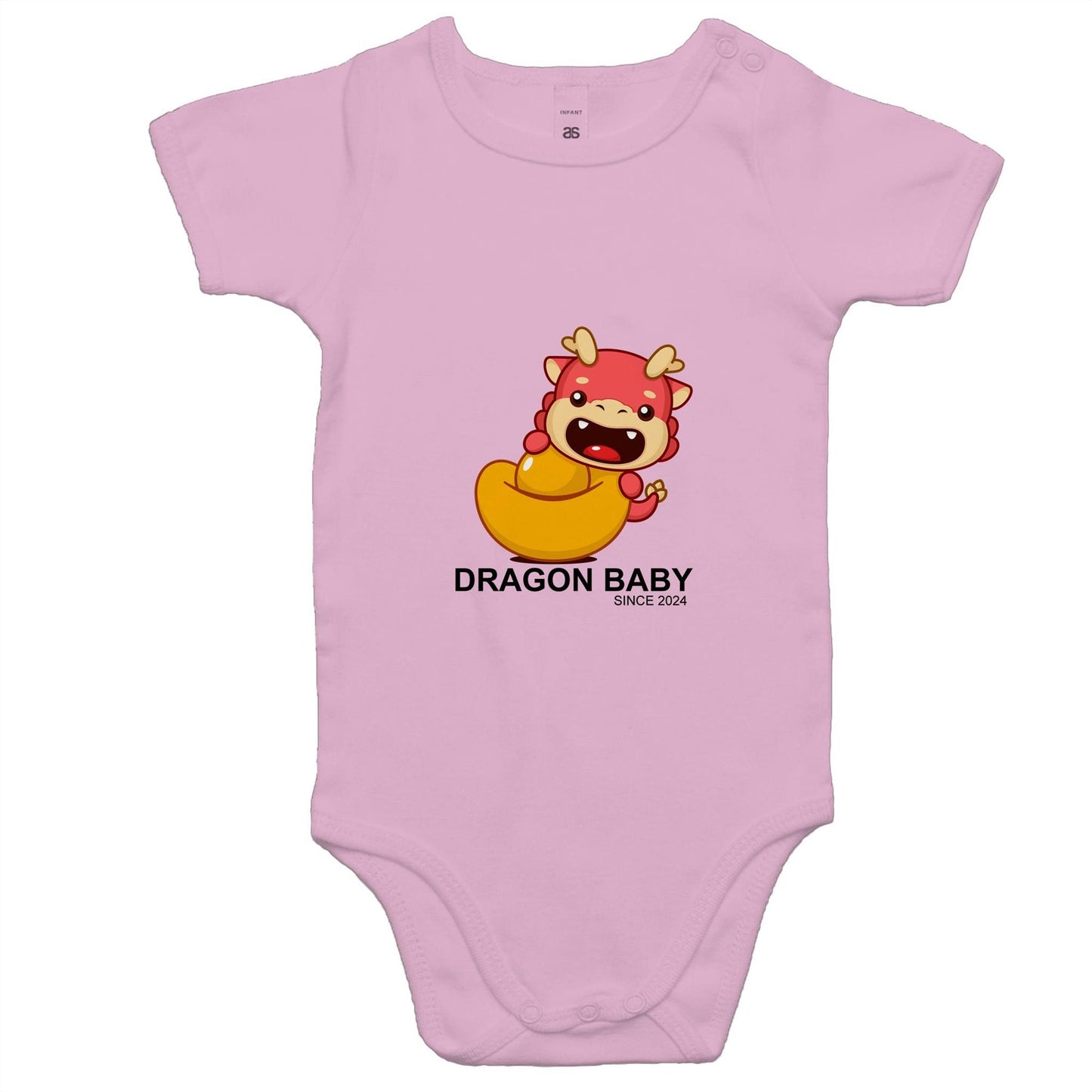 Dragon Baby (Gold) - Baby Onesie Romper - Lil Learners