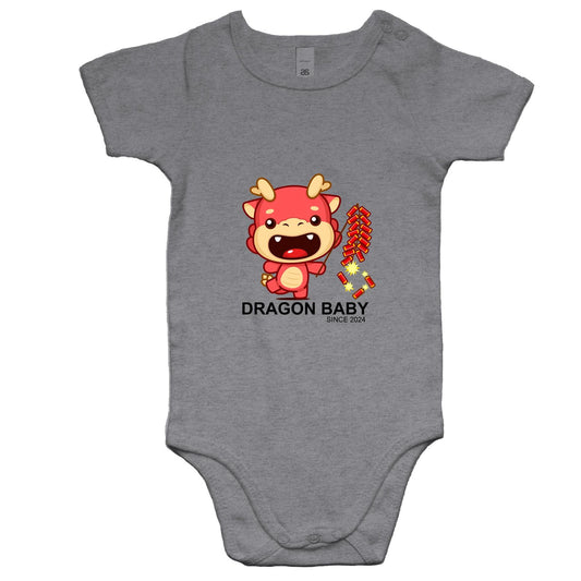 Dragon Baby (Firecrackers) - Baby Onesie Romper - Lil Learners