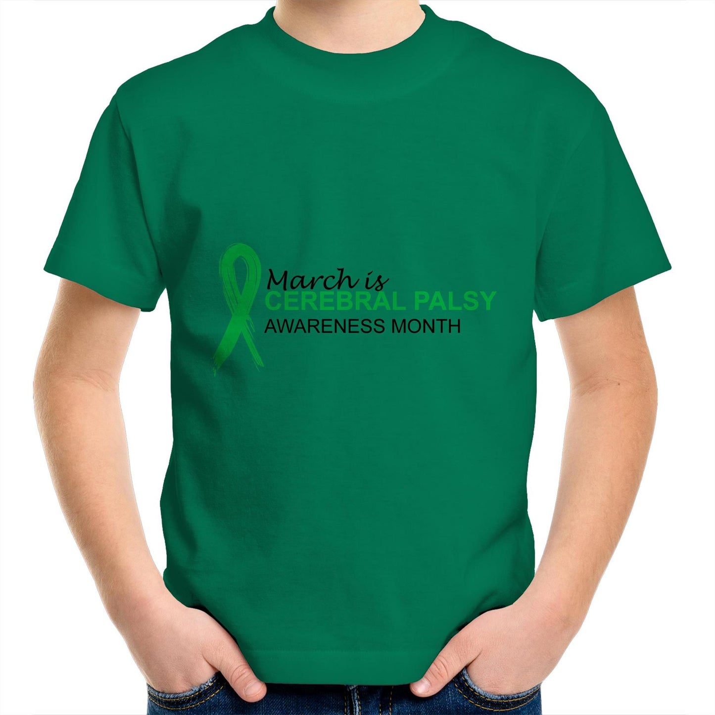 March is Cerebral Palsy Awareness Month - Kids T-Shirt - Lil Learners