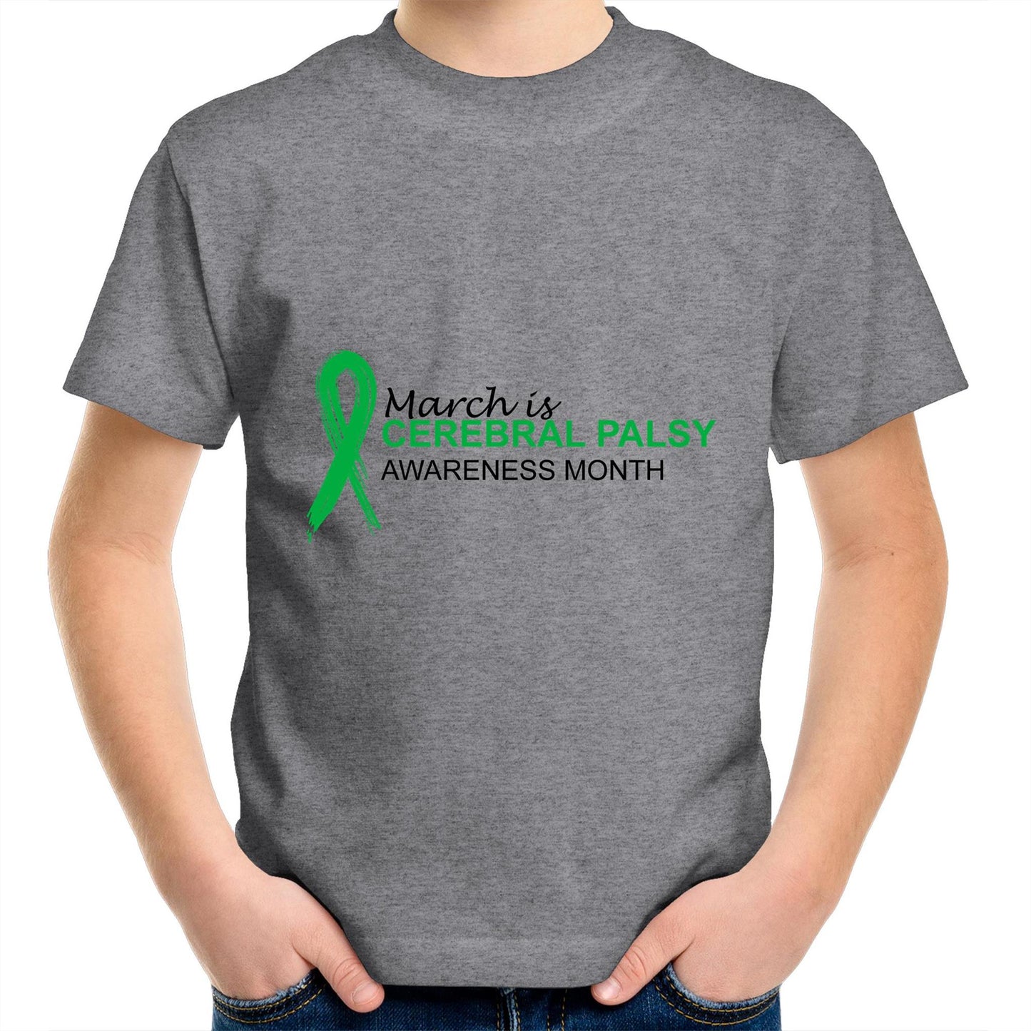 March is Cerebral Palsy Awareness Month - Kids T-Shirt - Lil Learners