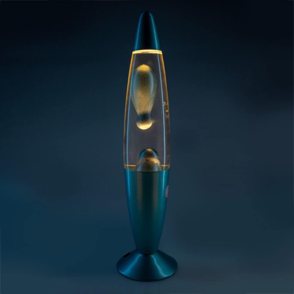 Blue Metallic Magma Motion Lamp