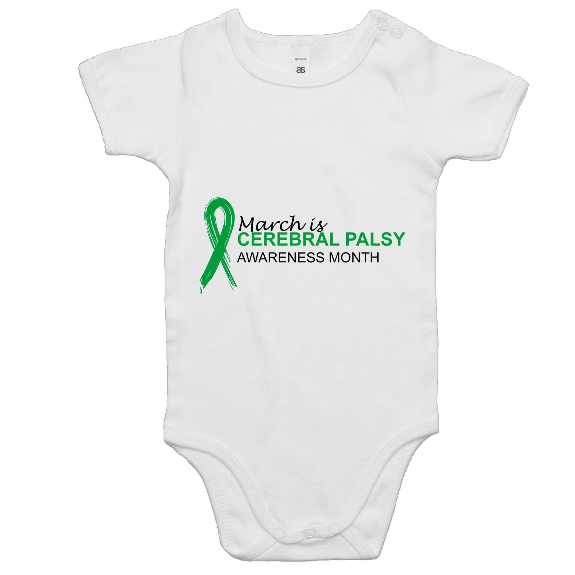 March is Cerebral Palsy Awareness Month - Baby Onesie Romper - Lil Learners