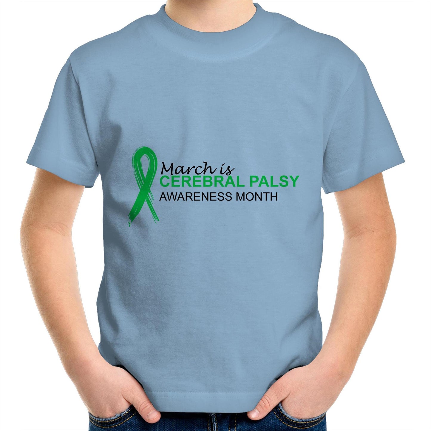 March is Cerebral Palsy Awareness Month - Kids T-Shirt - Lil Learners