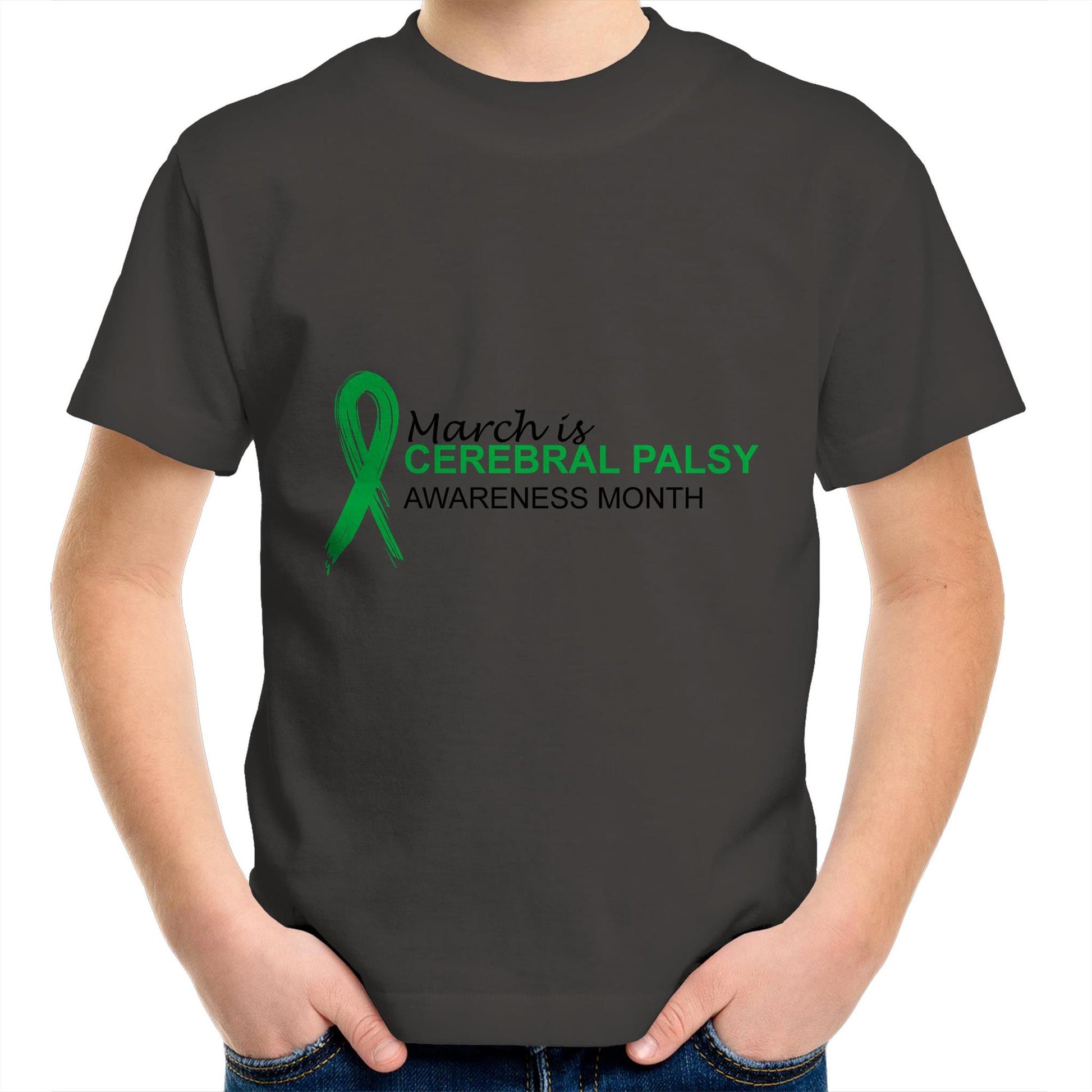 March is Cerebral Palsy Awareness Month - Kids T-Shirt - Lil Learners