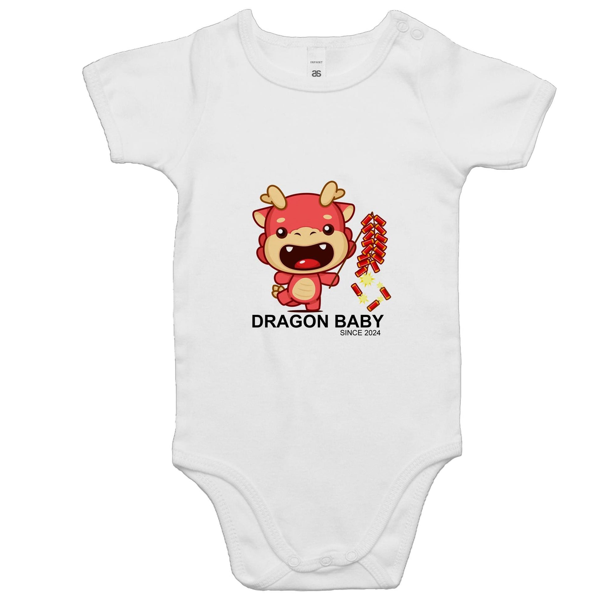 Dragon Baby (Firecrackers) - Baby Onesie Romper - Lil Learners