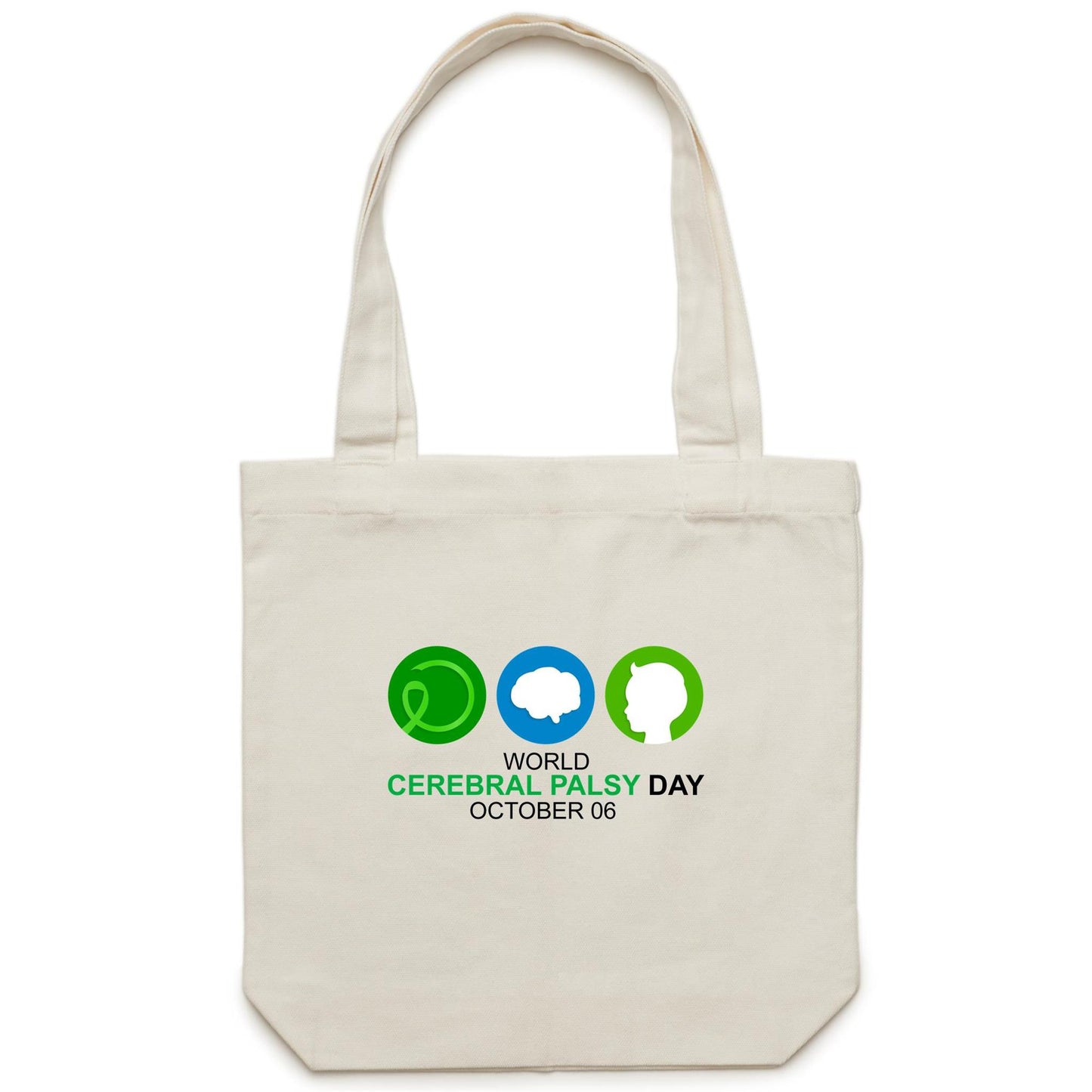 World Cerebral Palsy Day - Carrie Canvas Tote Bag - Lil Learners