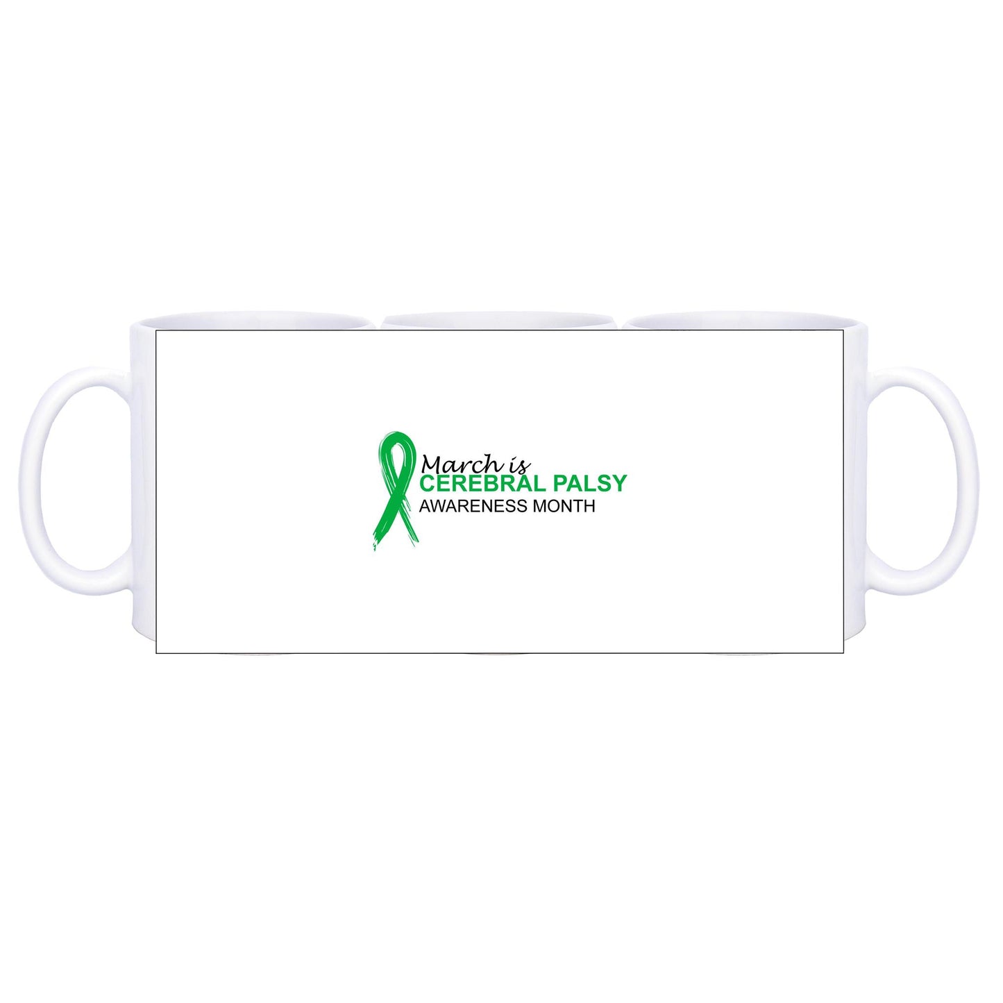 March is Cerebral Palsy Awareness Month - 325ml (11oz) Ceramic Mug - Lil Learners