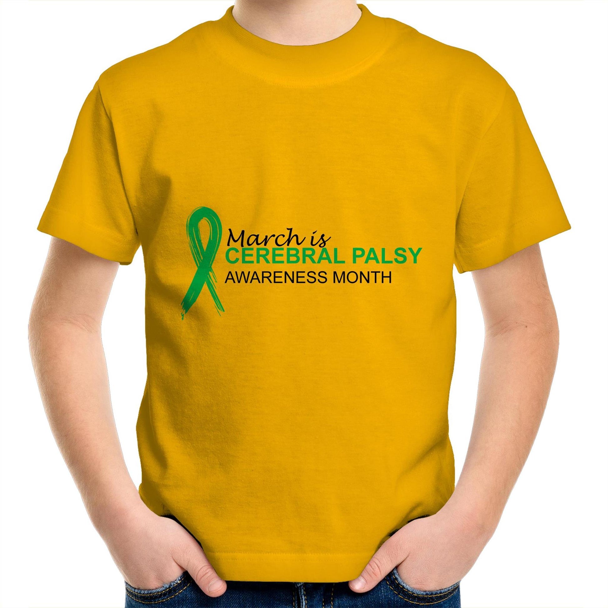 March is Cerebral Palsy Awareness Month - Kids T-Shirt - Lil Learners