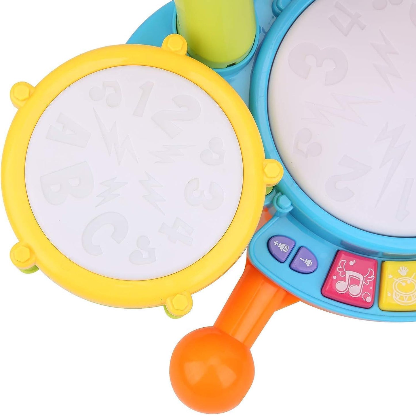 Kids Toy Musical Drum Set Basic Version (Green)