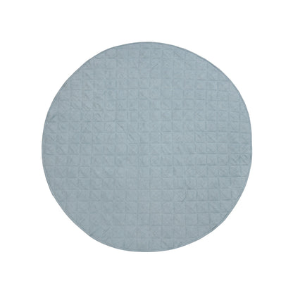 Round Linen Cotton Baby Play Mat Capri 130cm Diameter