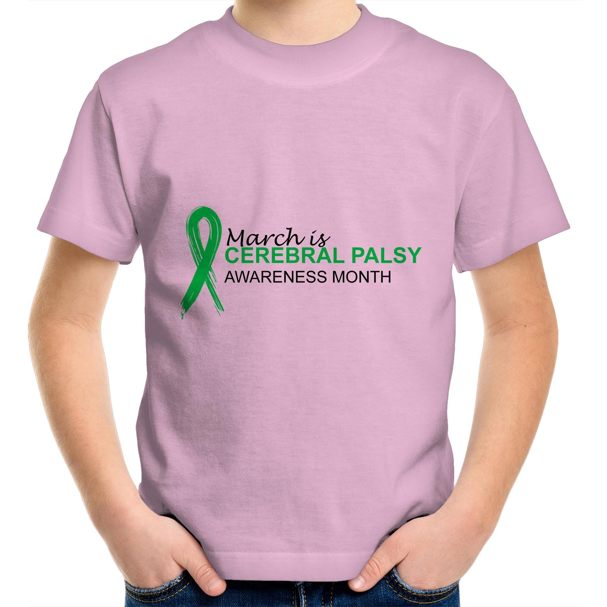 March is Cerebral Palsy Awareness Month - Kids T-Shirt - Lil Learners