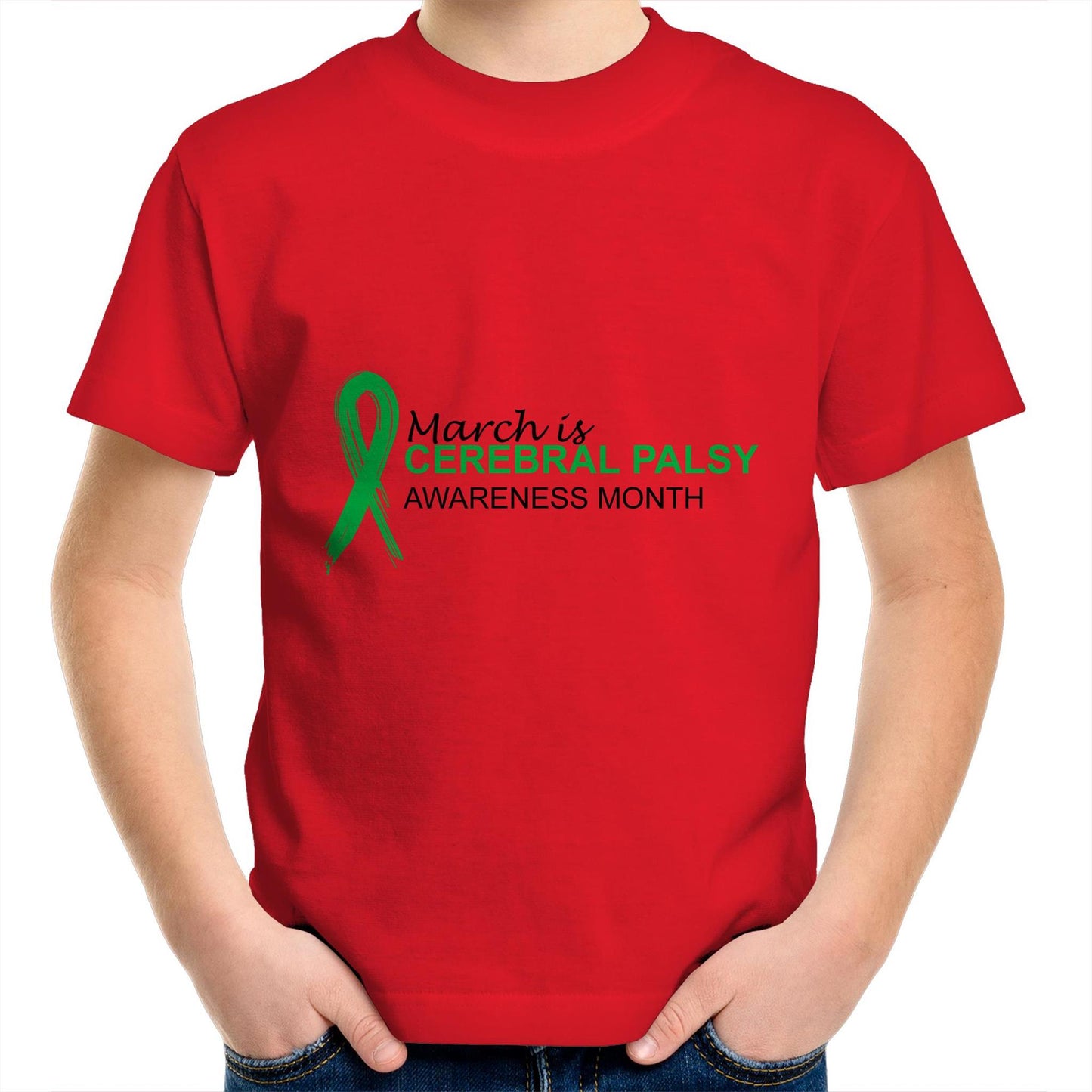 March is Cerebral Palsy Awareness Month - Kids T-Shirt - Lil Learners