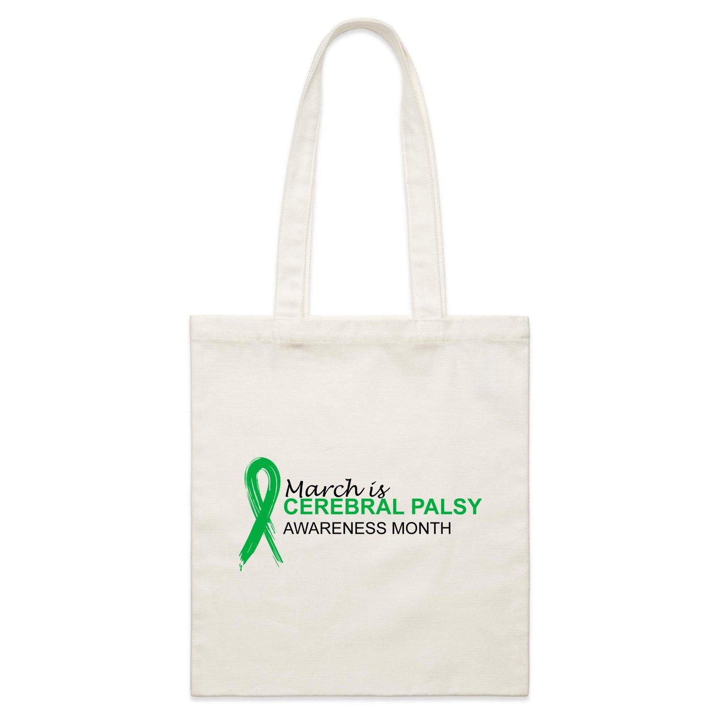 March is Cerebral Palsy Awareness Month - Parcel Canvas Tote Bag - Lil Learners