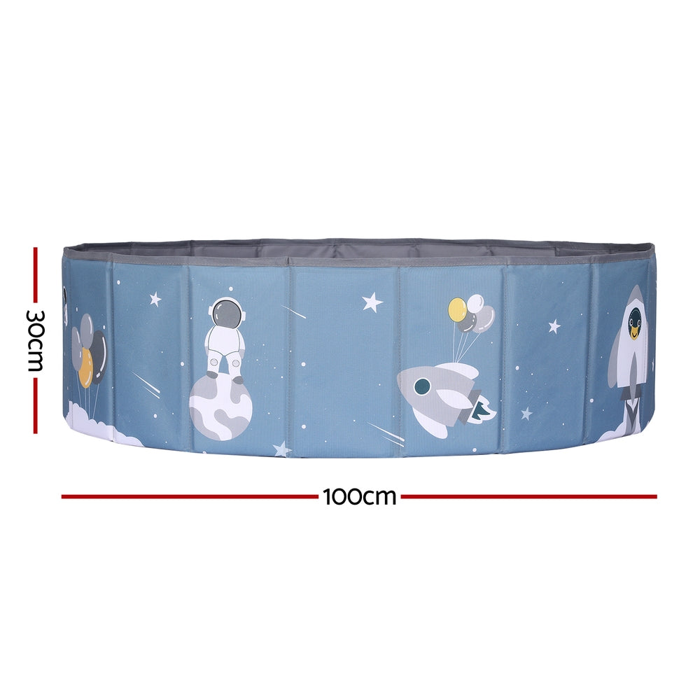 Kids Ball Pool Pit Toddler Play Foldable Child Playhouse Storage Bag Blue - Lil Learners