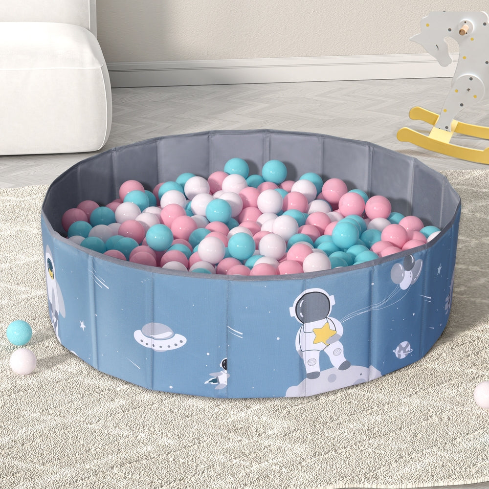 Kids Ball Pool Pit Toddler Play Foldable Child Playhouse Storage Bag Blue - Lil Learners