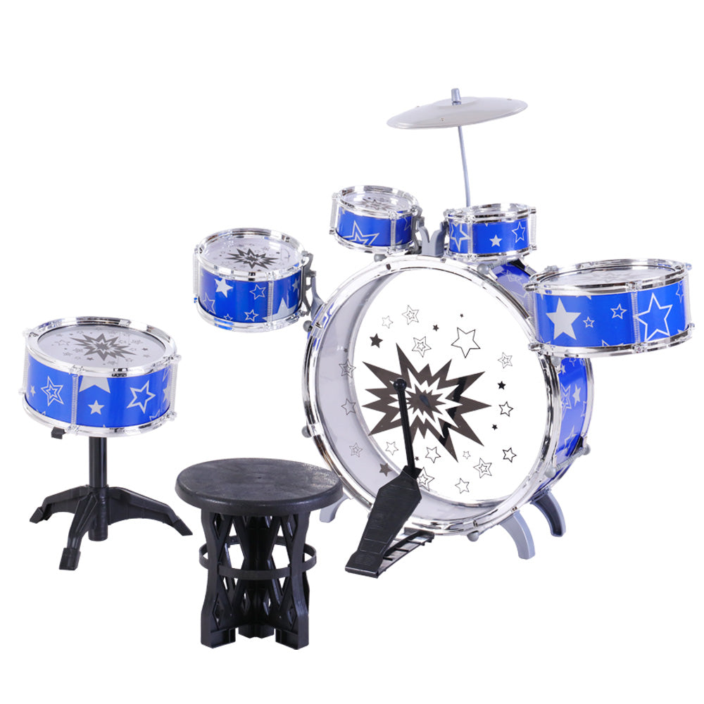 11 Piece Kids Drum Set - Lil Learners