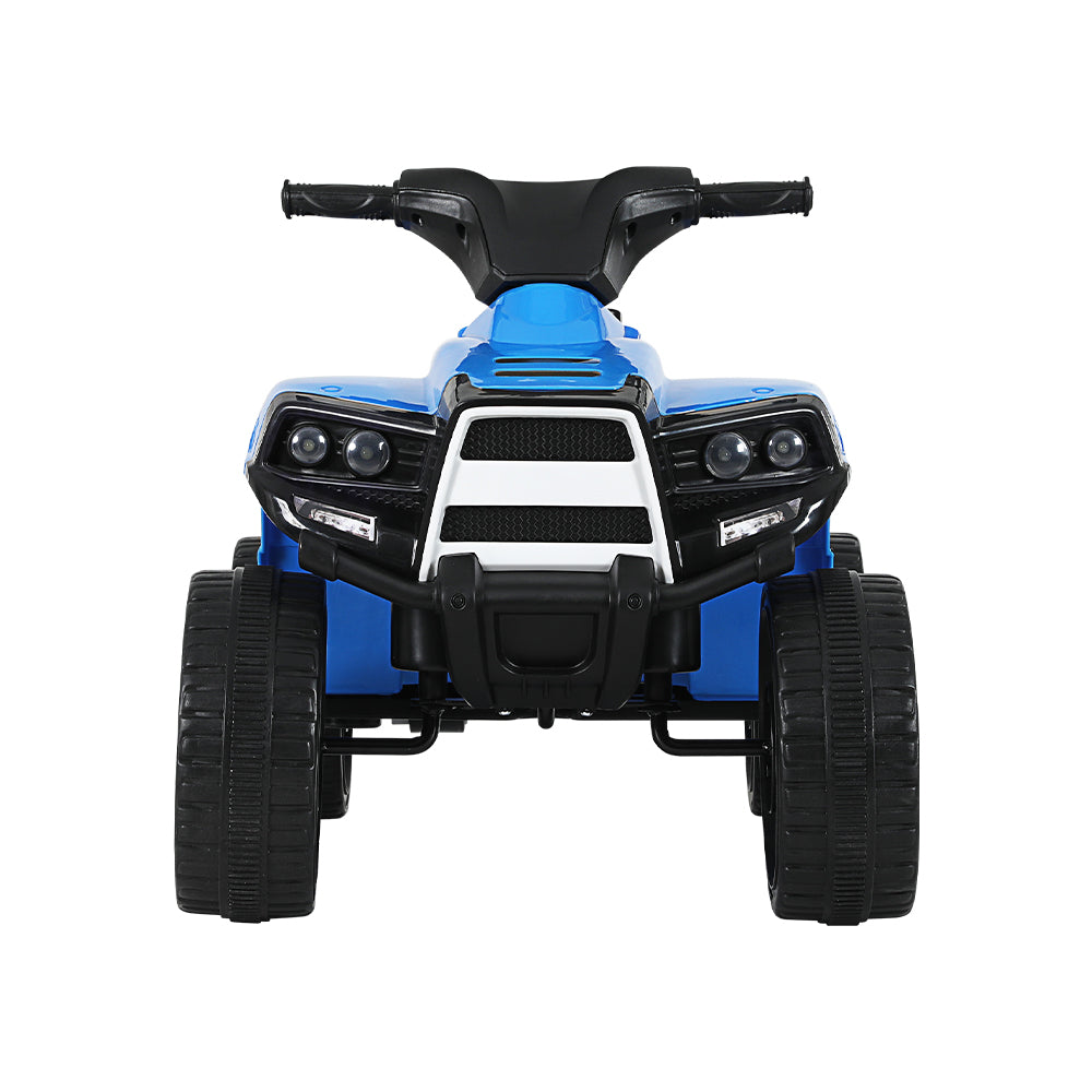 Kids Ride On ATV Quad Motorbike Car 4 Wheeler Electric Toys Battery Blue - Lil Learners