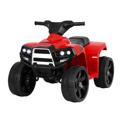 Kids Ride On ATV Quad Motorbike Car 4 Wheeler Electric Toys Battery Red - Lil Learners