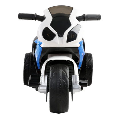 Kids Electric Ride On Car Police Motorcycle Motorbike BMW Licensed S1000RR Blue - Lil Learners