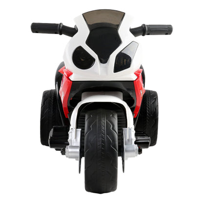 Kids Electric Ride On Car Police Motorcycle Motorbike BMW Licensed S1000RR Red - Lil Learners