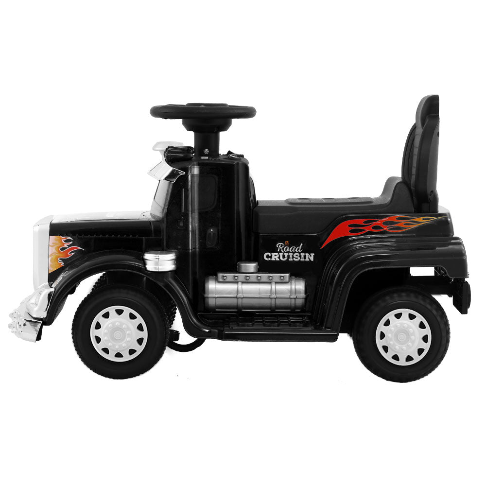 Kids Electric Ride On Car Truck Motorcycle Motorbike Toy Cars 6V Black - Lil Learners