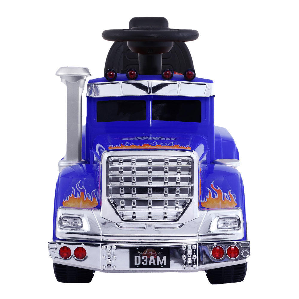 Kids Electric Ride On Car Truck Motorcycle Motorbike Toy Cars 6V Blue - Lil Learners