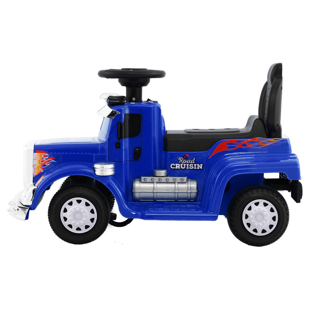 Kids Electric Ride On Car Truck Motorcycle Motorbike Toy Cars 6V Blue - Lil Learners