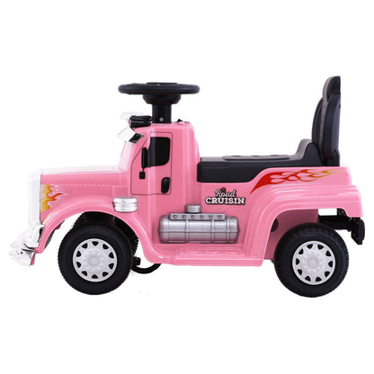 Kids Electric Ride On Car Truck Motorcycle Motorbike Toy Cars 6V Pink - Lil Learners