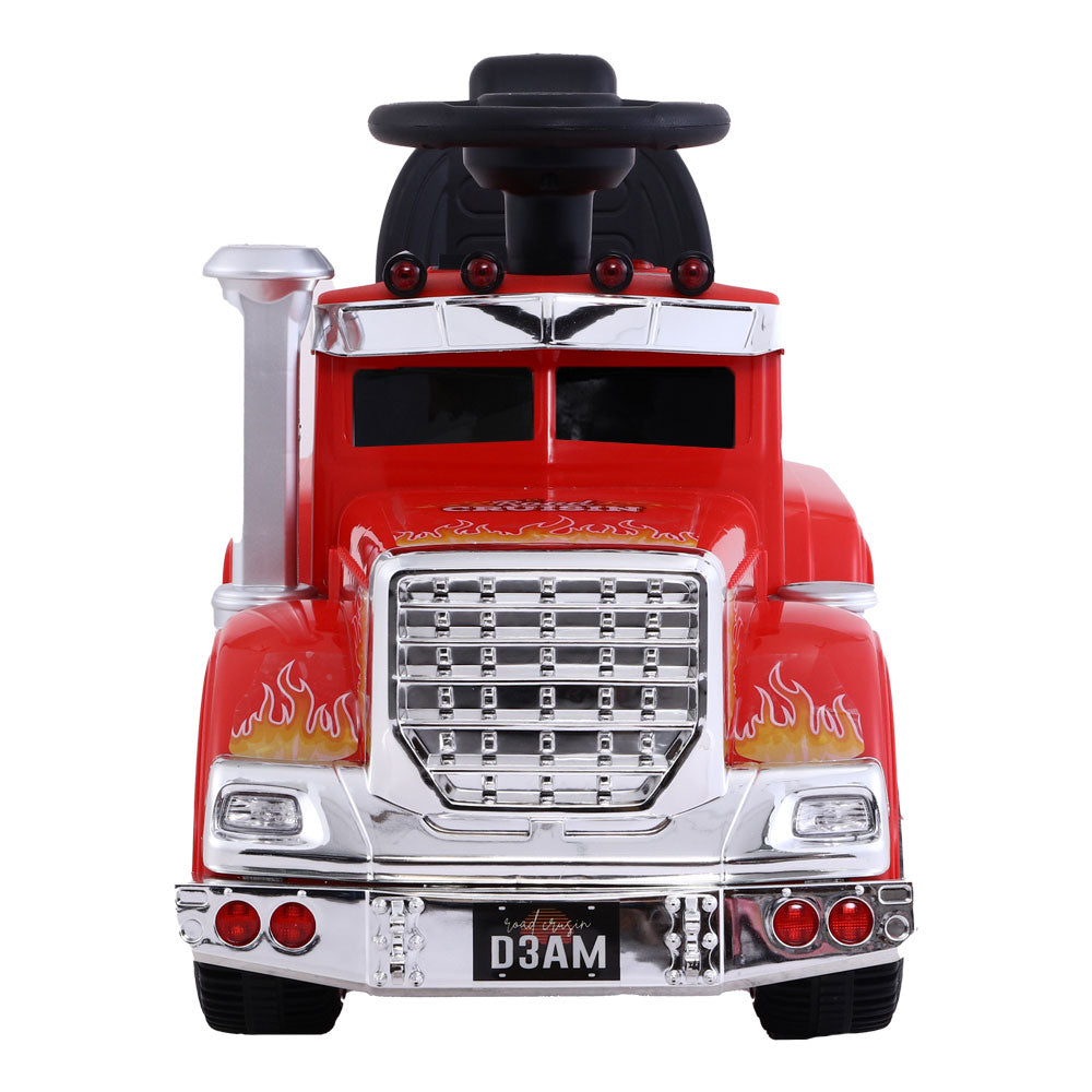 Kids Electric Ride On Car Truck Motorcycle Motorbike Toy Cars 6V Red - Lil Learners