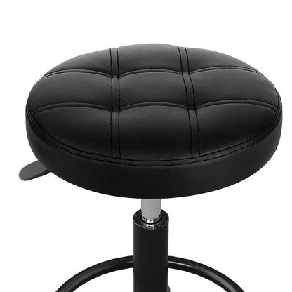 Therapy Stool Round Swivel Chairs Diamond Black - Lil Learners