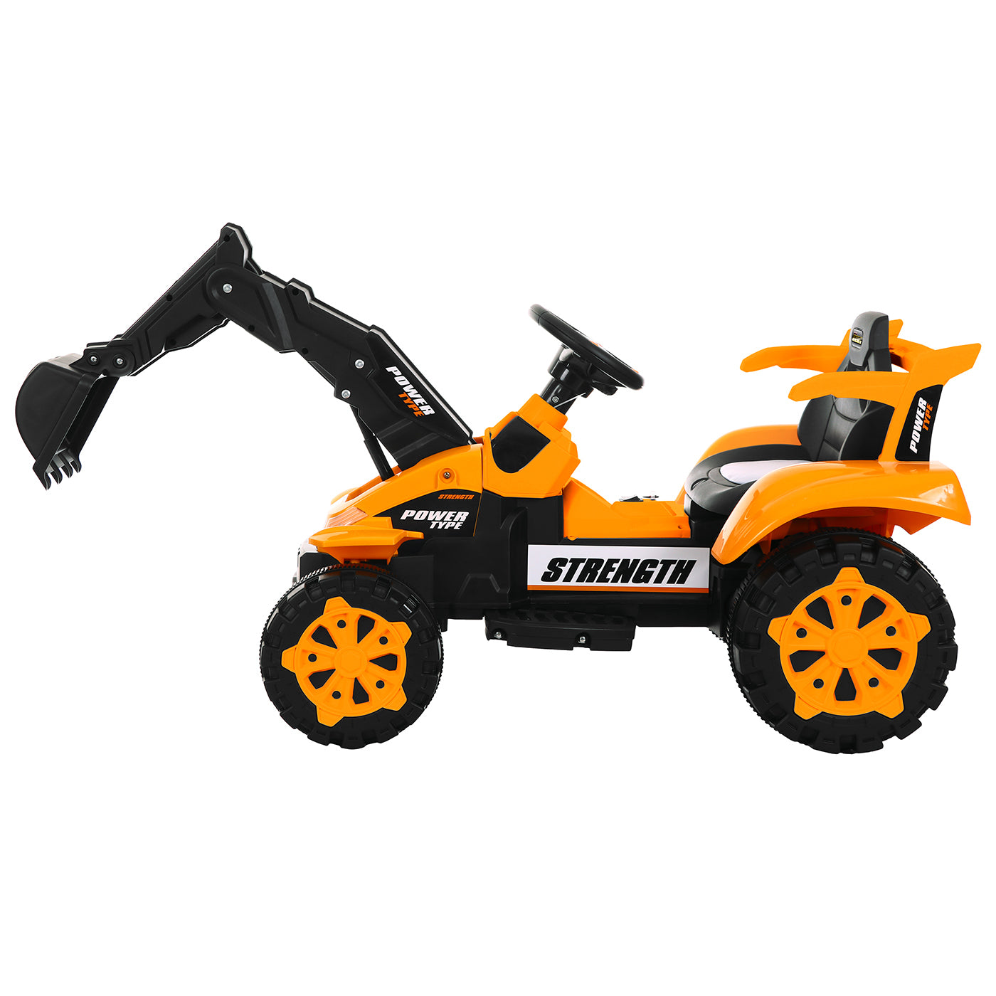 Children's Electronic Ride-on Excavator & Dump Truck, 30kg Capacity - Lil Learners