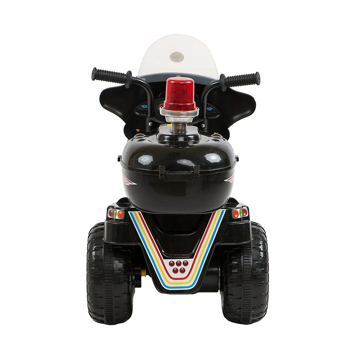 Children's Electric Ride-on Motorcycle (Black) Rechargeable, Up To 1Hr - Lil Learners