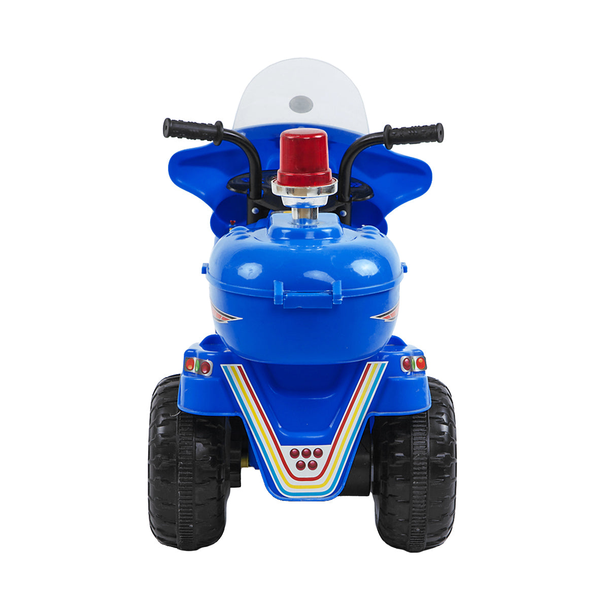 Children's Electric Ride-on Motorcycle (Blue) Rechargeable, Up To 1Hr - Lil Learners