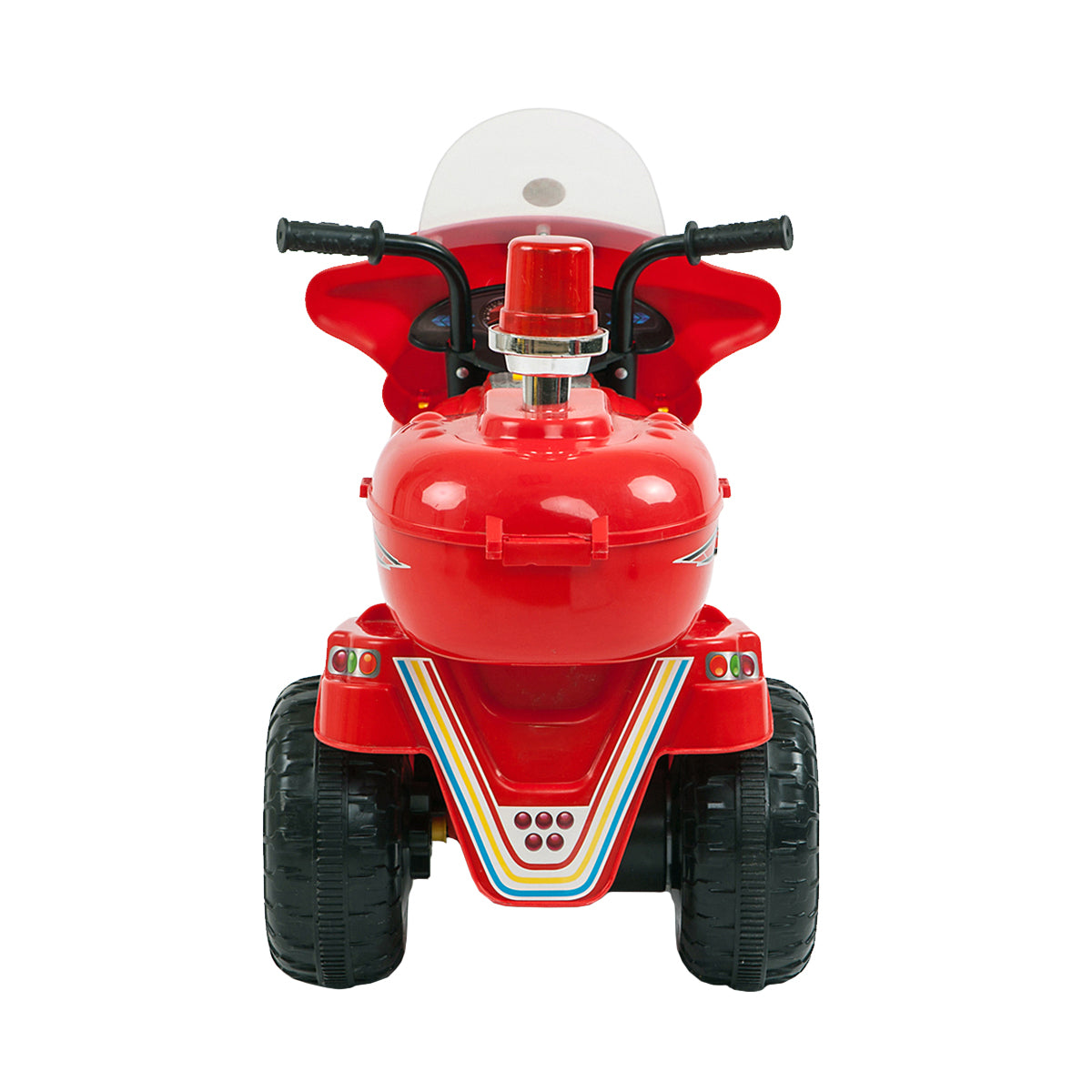 Children's Electric Ride-on Motorcycle (Red) Rechargeable, Up To 1Hr - Lil Learners