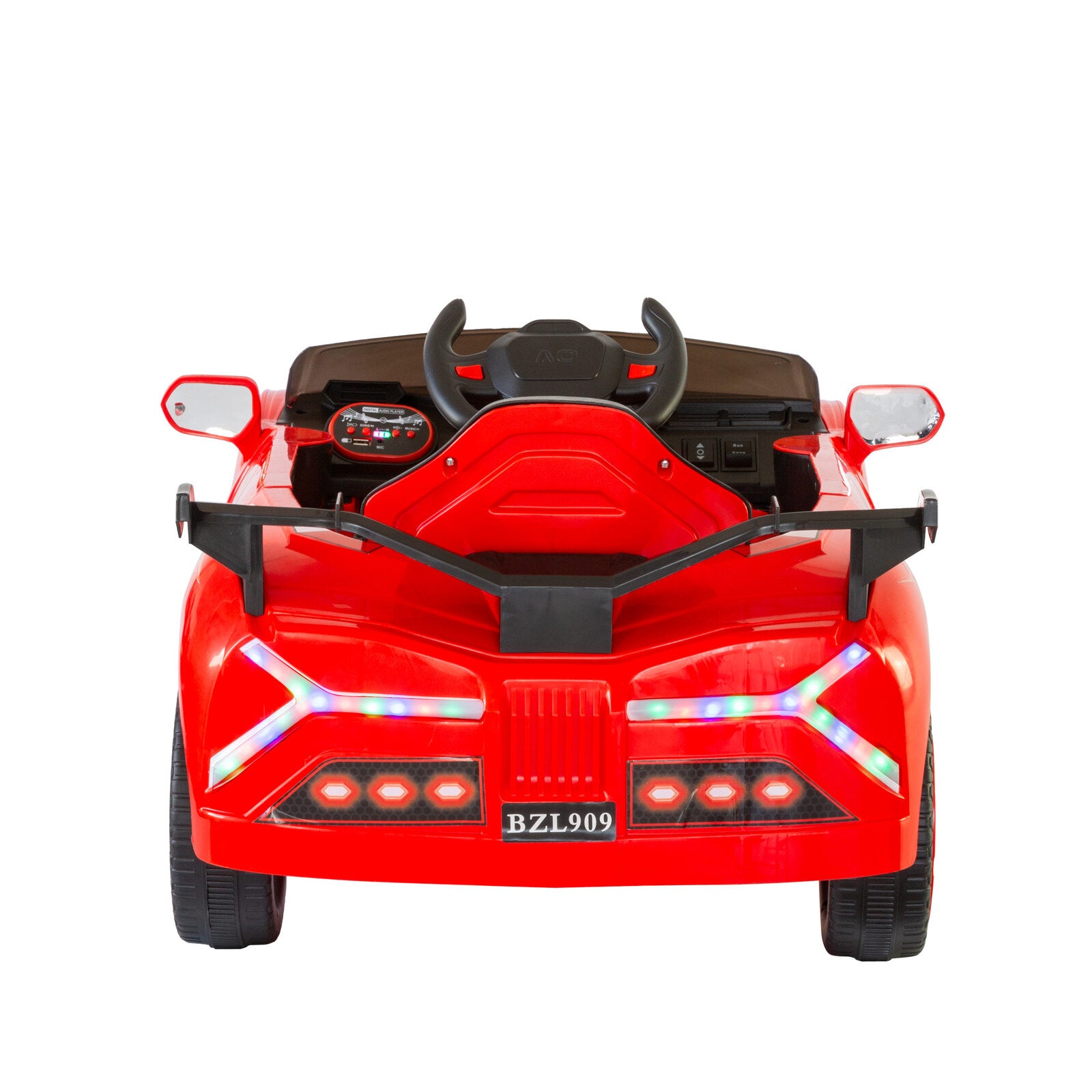 Ferrari Inspired 12V Ride-on Electric Car with Remote Control - Red - Lil Learners