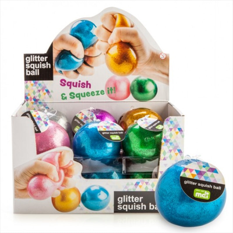 Glitter Squish Ball - Lil Learners