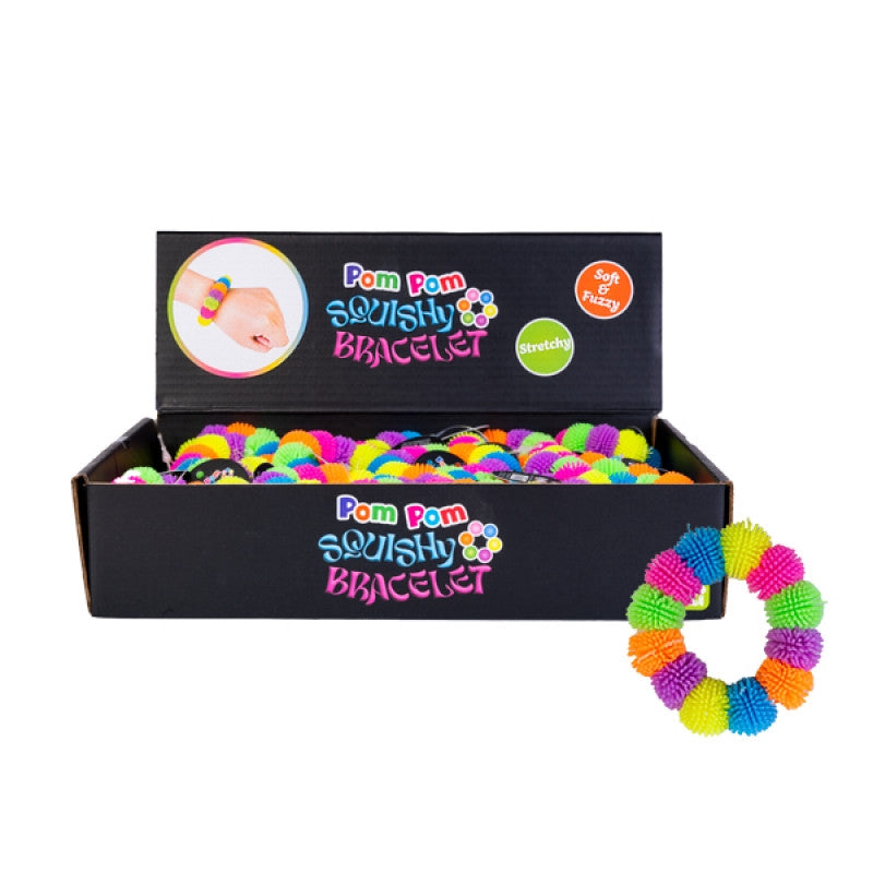 Pom Pom Squishy Bracelet - Lil Learners