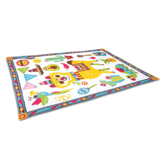 Fiesta Kids Baby Activity Playmat To Bag With Musical Rattle Padded - Lil Learners