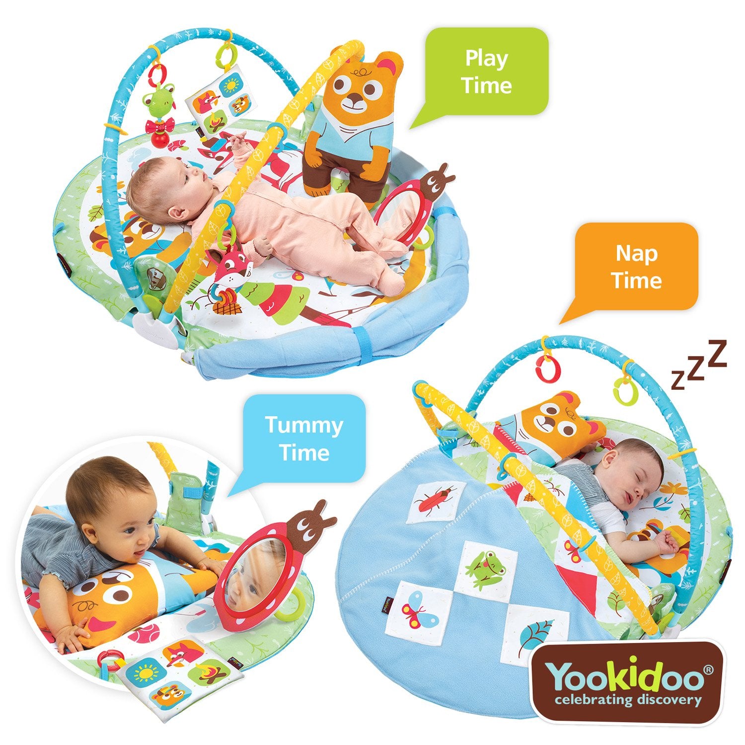 Gymotion Play N Nap Multi-function Infant Gym - Lil Learners