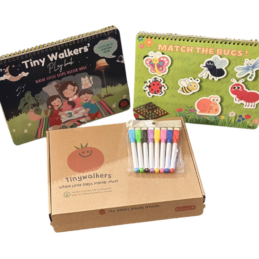 Tiny Walkers Busy & Quiet Books 1st Edition - Lil Learners